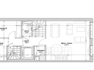 Vente maison 6 pièces
