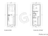 Vente maison 3 pièces