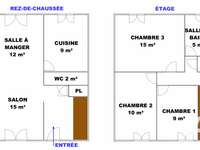 Vente maison 5 pièces