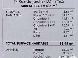 Vente maison 4 pièces Vente maison 4 pièces
