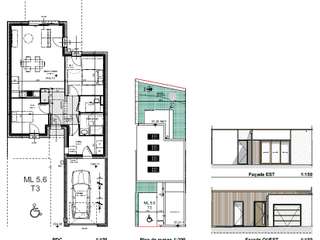 Vente maison 3 pièces