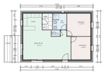 Vente maison 4 pièces