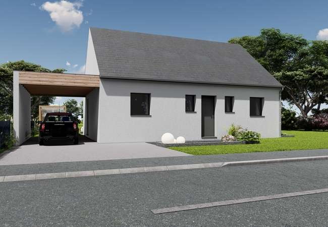 Maison 4 pièces 67 m² · à Lannilis · 67 m² · 281 280 €