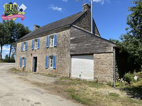 Vente maison 7 pièces Lanvénégen 56