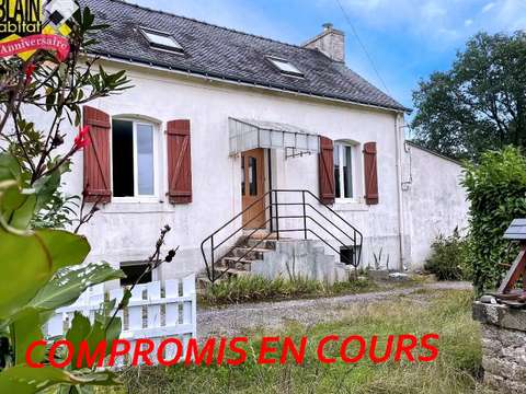 Vente maison 5 pièces Lanvénégen 56