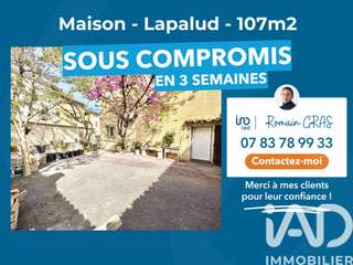 Vente maison 6 pièces