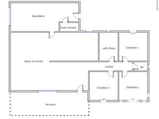 Vente maison 4 pièces