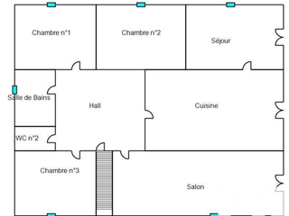 Vente maison 7 pièces