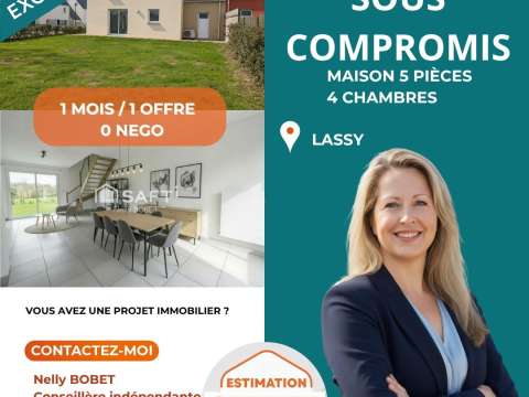 Vente maison 5 pièces Lassy 35
