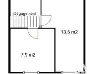 Vente maison 3 pièces