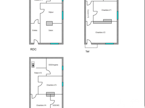 Vente maison 6 pièces