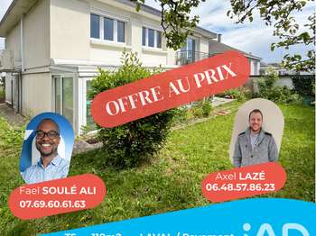 Vente maison 5 pièces Laval 53