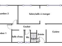 Vente maison 3 pièces