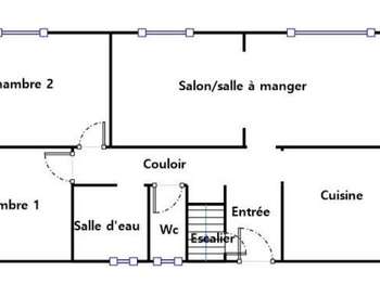 Vente maison 3 pièces