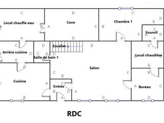 Vente maison 7 pièces