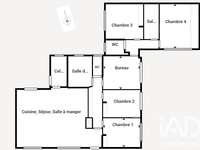 Vente maison 6 pièces