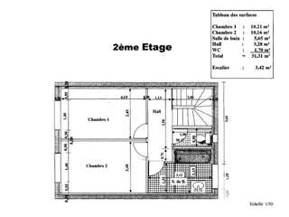 Vente maison 3 pièces