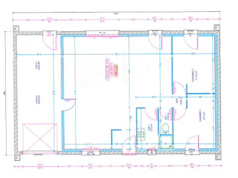Vente maison 3 pièces