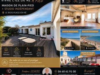 Vente Maison 3 chambresLe Bois-Plage-en-Ré