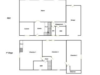 Vente maison 4 pièces Vente maison 4 pièces