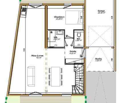 Vente maison 4 pièces