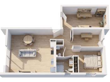 Vente maison 2 pièces Le Cours 56
