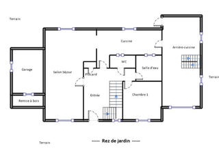 Vente maison 6 pièces