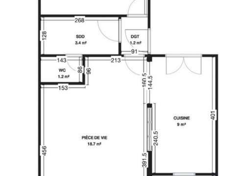 Vente maison 3 pièces Le Havre 76
