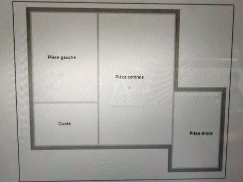 Vente maison 3 pièces
