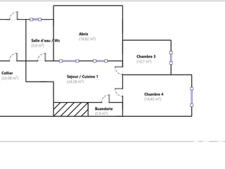Vente maison 6 pièces