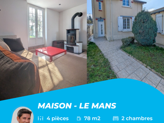 Vente maison 4 pièces