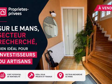Vente maison 9 pièces Le Mans Maillets - Bellevue 72