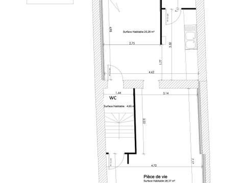 Vente maison 3 pièces Vente maison 3 pièces