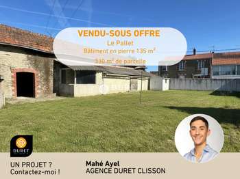 Vente maison 4 pièces Le Pallet 44