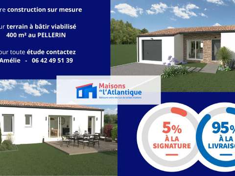 Vente maison 3 pièces Le Pellerin 44