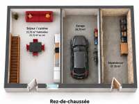 Vente maison 3 pièces Vente maison 3 pièces