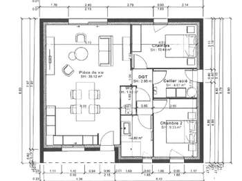Vente Maison 2 chambresLe Perrier