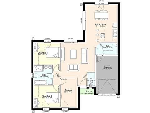Vente maison 4 pièces Vente maison 4 pièces