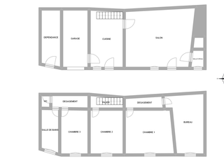 Vente maison 6 pièces