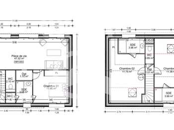 Vente maison 4 pièces Vente maison 4 pièces