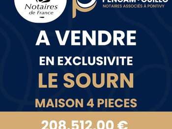 Vente maison 4 pièces