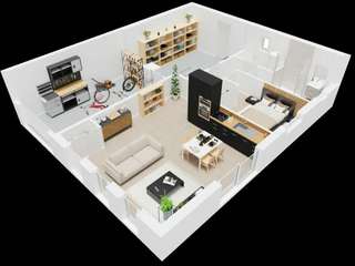 Vente maison 2 pièces