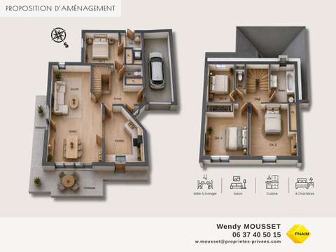 Vente maison 6 pièces