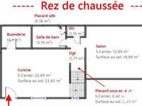 Vente maison 5 pièces