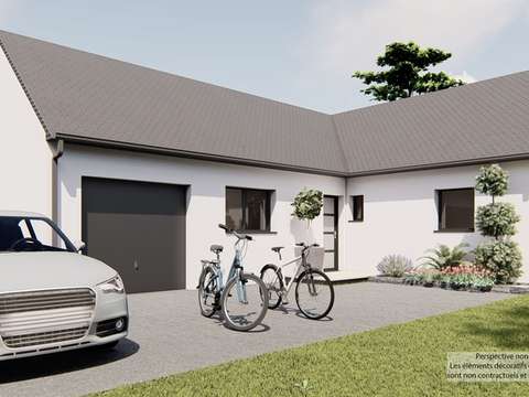 Vente maison 4 pièces Lehon 22