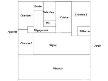 Vente maison 4 pièces