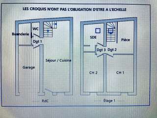 Vente maison 3 pièces