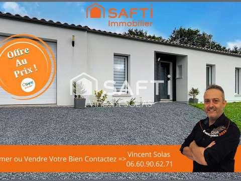 Vente maison 6 pièces Les Achards 85