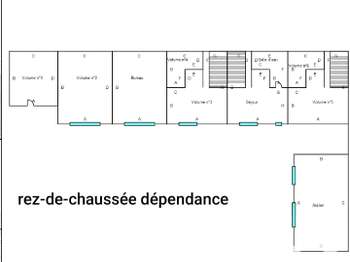 Vente maison 7 pièces