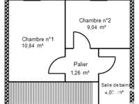 Vente maison 3 pièces